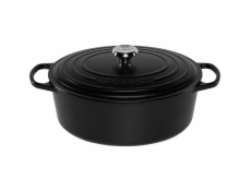 Le Creuset Signature Oval Roaster black 33 cm