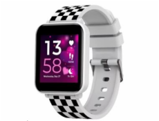 CANYON smart hodinky Joyce KW-43 WHITE, 1,54  IPS, 512MB paměť, IP67, 25 sport.režimů, 3 hry, music