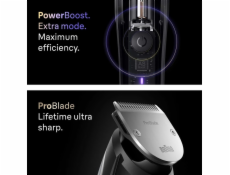 Zastrihávač fúzov Braun Series 9 BT9560, lítium-iónová batéria, čierna