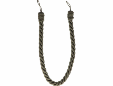 Šnúra na záclony Luance COT, 1,6 cm, tmavo zelená