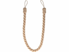 Šnúra na záclony Luance COT, 1,6 cm, šampanská