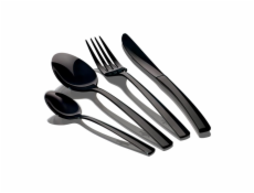 Sada příborů 24 ks nerez mirror Black Collection BH-3080
