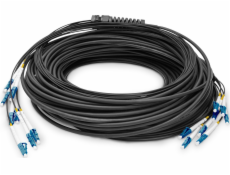 Univerzální rozpojovací kabel Digitus Fiber Optic, Duplex, LC/UPC konektor, Multimode OM4