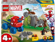 LEGO 11199 Marvel Spidey a jeho super přátelé Spideyho tým na záchranné misi v dinosauřím autě, stavební hračka LEGO 11199 Marvel Spidey a jeho super přátelé Spideyho tým na záchranné misi v dinosauřím autě, stavební hračka