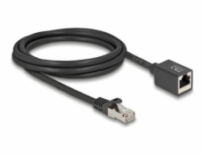 DeLOCK Zástrčka RJ-45 > Zásuvka RJ-45 Cat.6a S/FTP Síťový prodlužovací kabel
