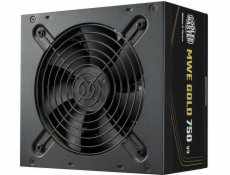 Cooler Master MWE Gold 750 V3 ATX 3.1 napájecí zdroj 750 W 24-pin ATX Černá