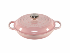 Le Creuset Signature       26 cm Gourmet Professional Pot Pink
