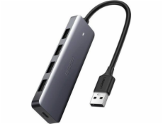 Ugreen Hub Adaptér 4v1 USB-C na 4× USB 3.0 + USB-C Šedý Ugreen Hub Adaptér 4v1 USB-C na 4× USB 3.0 + USB-C Šedý