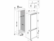 Whirlpool WH SP70 T122 Vestavěné 394 l D Bílá Whirlpool WH SP70 T122 Vestavěné 394 l D Bílá