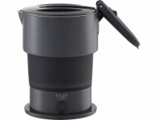 Adler AD 1377 Sivá silikónová kanvica 0,6 l ? turista