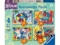 Ravensburger Puzzle 4v1 Disney Stitch
