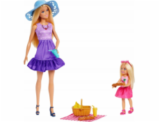 Mattel Barbie Family & Friends Panenka Sestry na pikniku (JBF43)