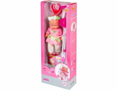 Smily Play Panenka Julka 30 cm v kočárku Smily Play Panenka Julka 30 cm v kočárku