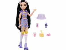 Mattel Panenka Barbie s motivem Dream Besties Renee na kolečkových bruslích (JFX99)