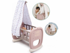 Smoby Baby Nurse kolébka se stříškou (220373)