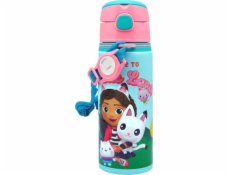 Kids Euroswan Hliníková láhev s uchem 600ml Cat House Gabi. Gabbyin domeček pro panenky GD00010 Dětská láhev na vodu Euroswan Kids Euroswan Hliníková láhev s uchem 600ml Cat House Gabi. Gabbyin domeček pro panenky GD00010 Dětská láhev na vodu Euroswan