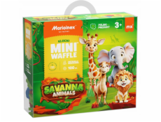Marioinex *****Mini vaflové kostky Zvířátka Savannah 100 ks 07085