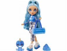 MGA Rainbow High Fashion - Třpytivá panenka Skyler Bradshaw + mazlíček a sliz 120216