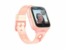 CARNEO dětské GPS hodinky GuardKid+ 4G Platinum pink