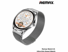Remax CHYTRÉ HODINKY WATCH21 ULTRA TENKÉ Z NEREZOVÉ OCELI/ČERNÉ