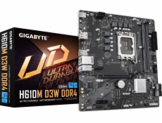 Gigabyte H610 D3W DDR4, Intel H610, LGA1700, 2xDDR4, mATX