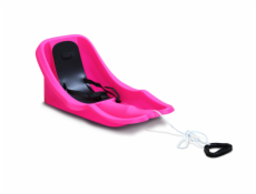Baby rider monster růžová s černou sedačkou