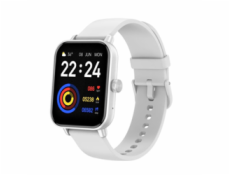 CARNEO Versa HR+/Silver/Sport Band/White