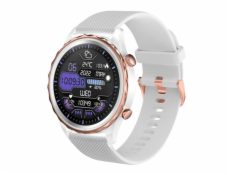 CARNEO Queen HR+/44mm/Rose Gold/Sport Band/White