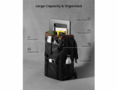 TomToc batoh Vintpack TA1 22L - Dark
