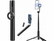 SELFIE Stick stativ 1,6m Magnetický MagSafe Phone Smartphone + DÁLKOVÉ OVLÁDÁNÍ / MG-002 MAX