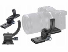 Rotace držáku stativu Vertikální Horizontální Arca Swiss 1/4 3/8 Objektiv 75 mm / Ca05