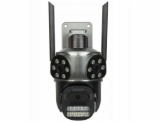 IP KAMERA VENKOVNÍ OTOČNÁ ICSEE-W92SD-3 Wi-Fi Plnobarevná PANORAMA 3 X 3 Mpx 3 X 3,6 mm IP KAMERA VENKOVNÍ OTOČNÁ ICSEE-W92SD-3 Wi-Fi Plnobarevná PANORAMA 3 X 3 Mpx 3 X 3,6 mm