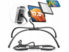 Skrzynkazdrewna Flexibilní stojan, stativ, tablet, telefon, Nintendo Switch, Rog Ally / Q2t