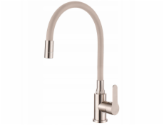 Invena Kuchyňská baterie Ksanti Inox, nerezová ocel/béžová BZ-37-I03-L