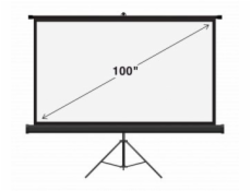 Deluxx Projekční plátno na stativu Camrock Matte T 100