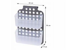 Kela Sprchový koš Sprchový koš do koupelny, 25,3 x 35,5 x 10 cm