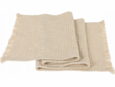 Home Styling Collection Kolekce bytového stylingu Ubrus na stůl v přírodní barvě, 150 x 40 cm