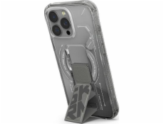 Pouzdro Skinarma Helio iPhone 16 Pro 6.3 Magnetic Charging + Grip Stand titan
