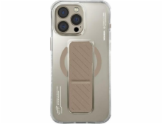 Magnetické nabíjecí pouzdro Skinarma Axon iPhone 16 Pro Max 6.9 + Grip Stand Champagne