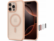 Spigen Pouzdro Ultra Hybrid Mag pro iPhone 16 Pro MagSafe růžové/mrazivě růžové
