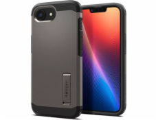 Spigen Pouzdro Tough Armor s MagSafe pro iPhone SE 4 (2025) se stojánkem - šedé