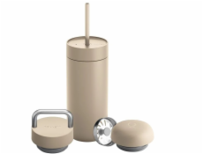 Fellow - Carter Move Mug 3v1 - Termohrnek + 3 uzávěry - Sand 473 ml