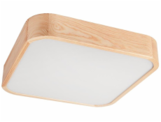 Lamkur Stropní svítidlo Oak Square 48888, dubové, 4x15W, E27