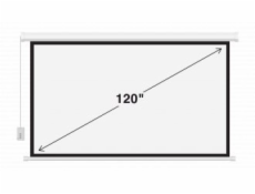 Deluxx Elektrické projekční plátno s dálkovým ovládáním Camrock Matte ER 120