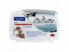 3M PL.PRŮHLEDNÁ 5mX25mm S ZÁSOBOU