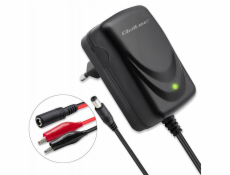 Qoltec Automatická nabíječka baterií AGM GEL STD 6V | 1A | Usměrňovač s LED indikátorem