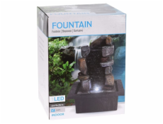 PROGARDEN Fontána pokojová s LED osvětlením WATERFALL KO-795202240vodo