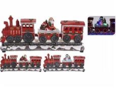 LED vánoční vláček, motiv Santa Claus, 39 cm LED vánoční vláček, motiv Santa Claus, 39 cm