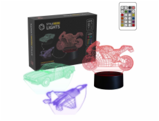 Manta SNL121RGB LED lampa svetelná dekorácia Vozidlá 2 RGB 3D