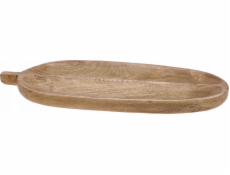 Home Styling Collection Servírovací prkénko ve tvaru listu, mangové dřevo, 40 x 18 cm Home Styling Collection Servírovací prkénko ve tvaru listu, mangové dřevo, 40 x 18 cm